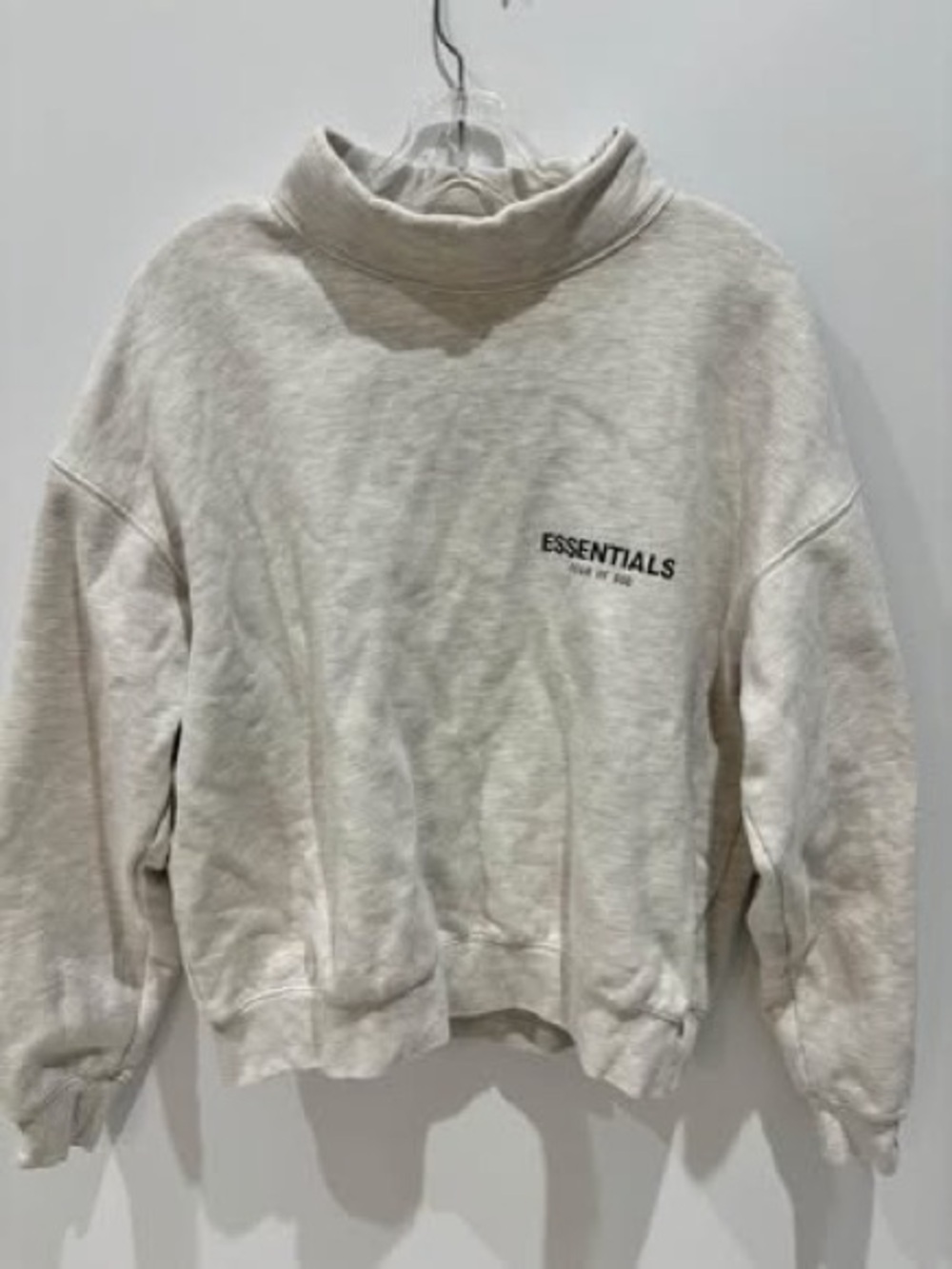 Essentials Crewneck Sweatshirt in Off-White